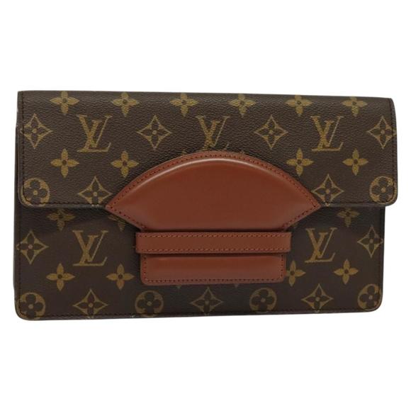 LOUIS VUITTON Monogram Chaillot Clutch Bag M51786 LV Auth 137192 - Picture 1 of 16